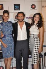 Tamannaah Bhatia, Saif Ali Khan, Esha Gupta at Humshakals Trailer Launch in Mumbai on 29th May 2014